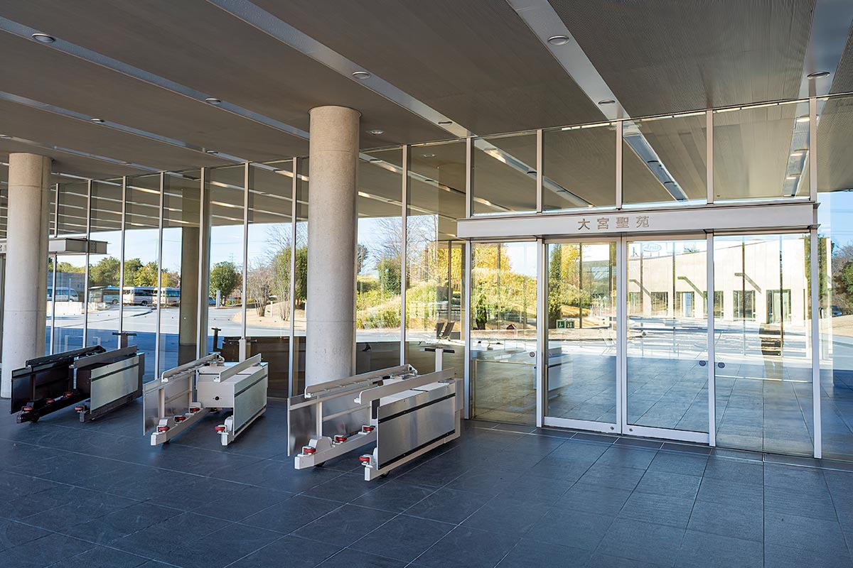 大宮聖苑の入り口